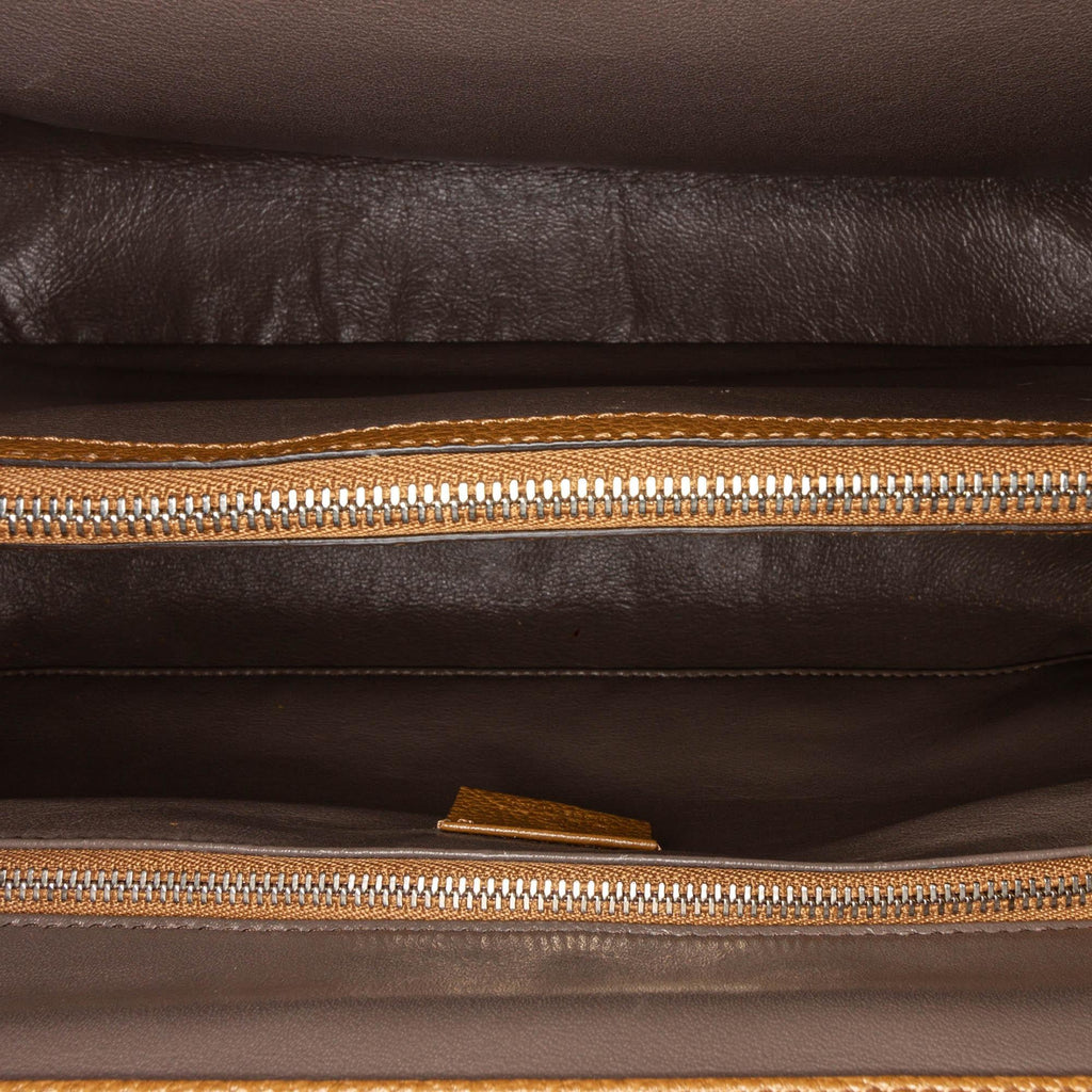 Gucci Zumi Leather Satchel (SHG-22966)