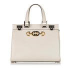 Gucci Zumi Leather Satchel (SHG-34344)