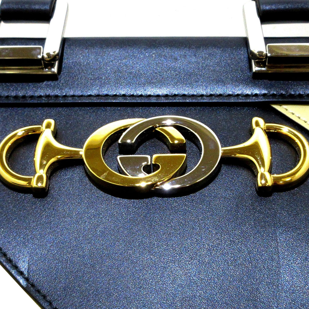 Gucci Zumi Leather Satchel (SHG-36788)