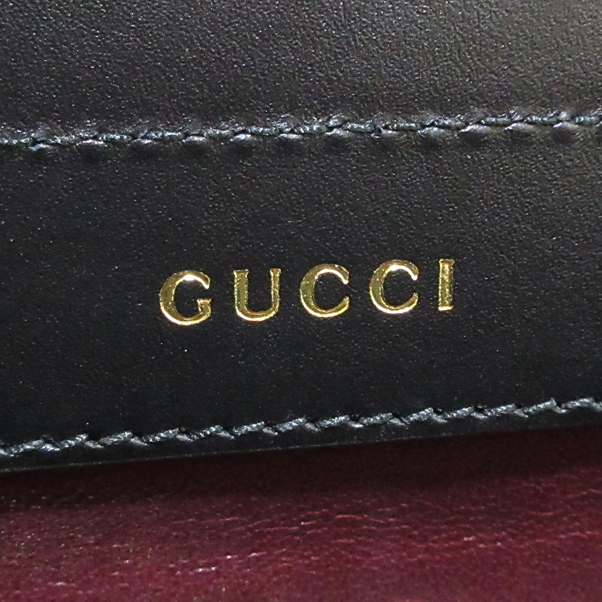 Gucci Zumi Leather Satchel (SHG-36788)