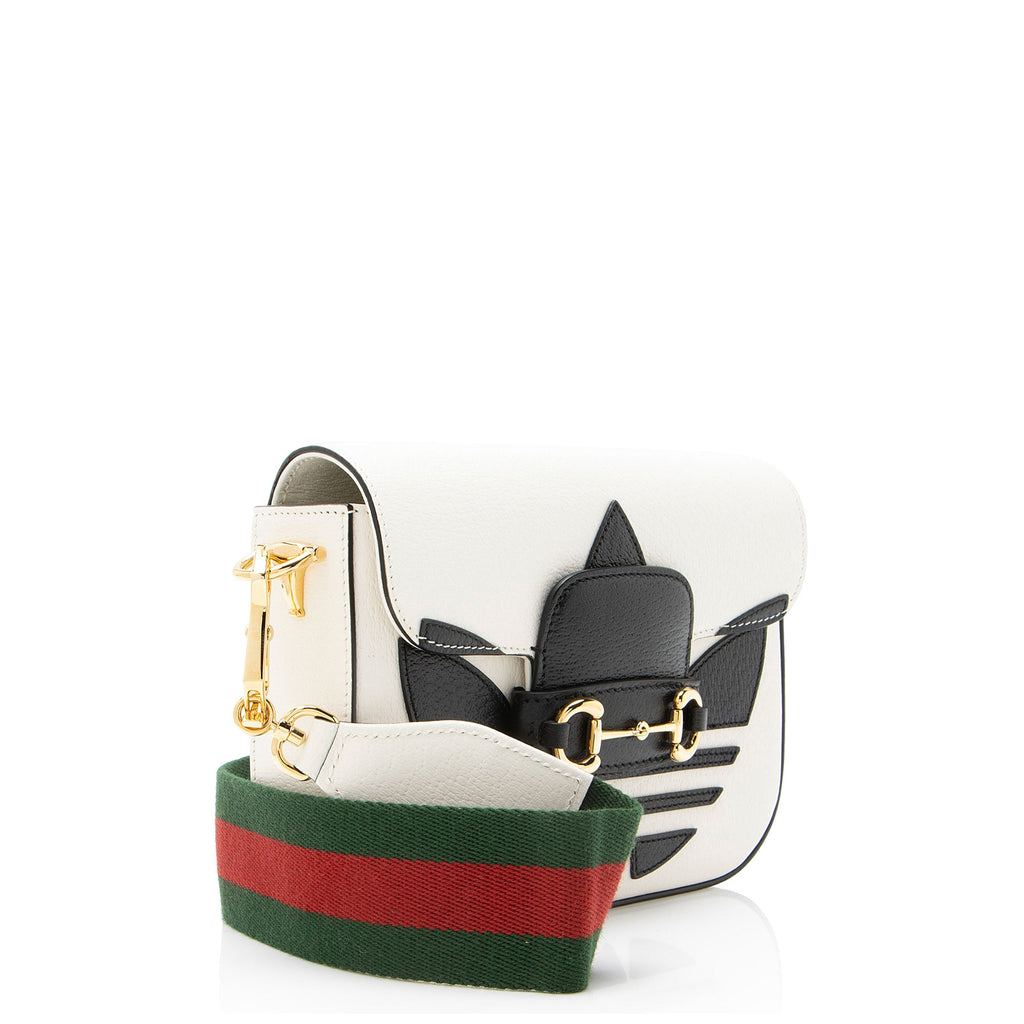 Gucci x Adidas Calfskin Horsebit 1955 Mini Crossbody