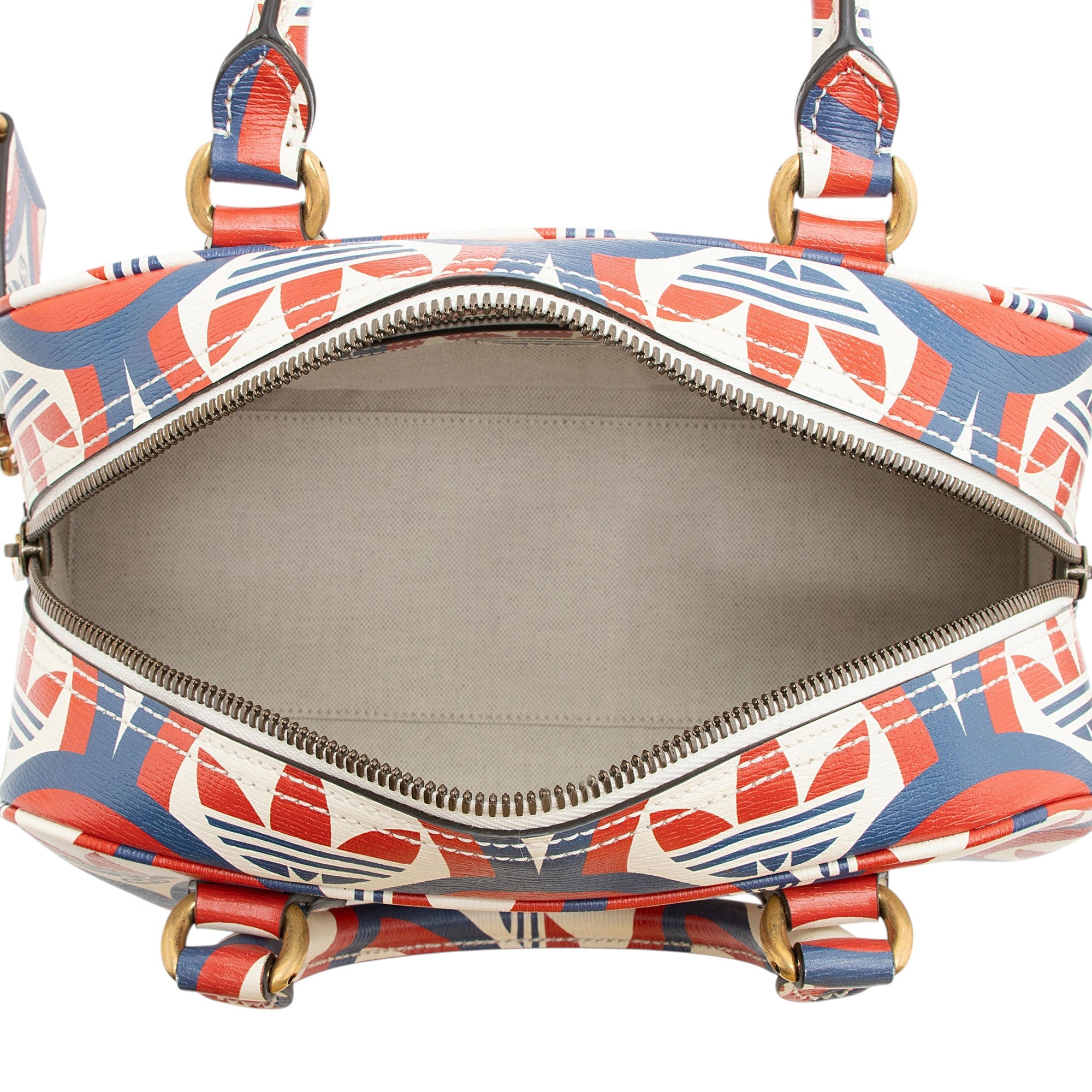 Gucci x Adidas Calfskin Interlocking G Mini Duffle
