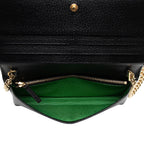 Gucci x Adidas GG Coated Canvas Wallet on Chain (SHF-ACB3NO)