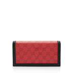 Gucci x Adidas GG Coated Canvas Wallet on Chain (SHF-1VEIuC)