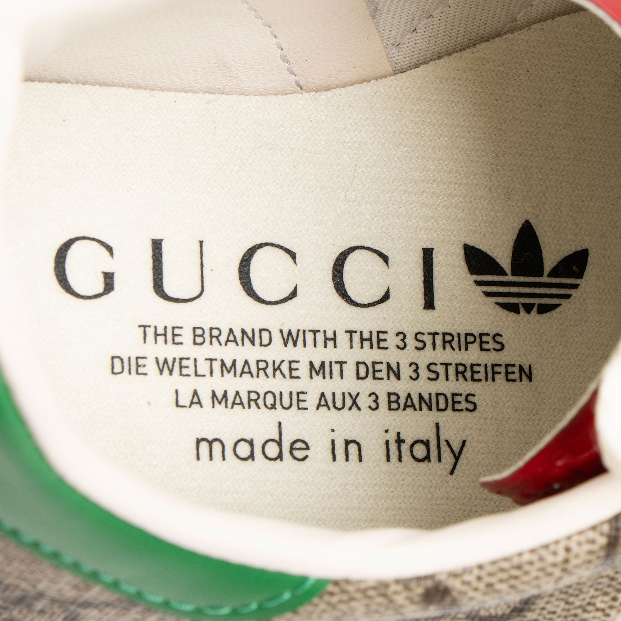 Gucci x Adidas GG Supreme Gazelle Sneakers - Size 6 / 36