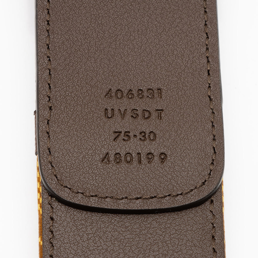 Gucci x Adidas Leather GG Marmont Belt - Size 30 / 75