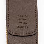 Gucci x Adidas Leather GG Marmont Belt - Size 30 / 75