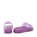 Gucci x Adidas Rubber Logo Slides - Size 9 / 39 (SHF-xmlfSo)