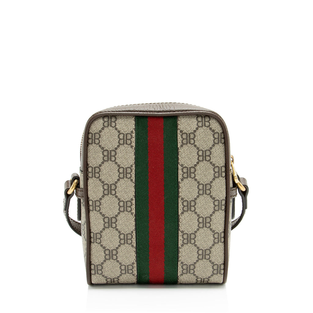 Gucci x Balenciaga BB Supreme The Hacker Project Mini Zip Messenger