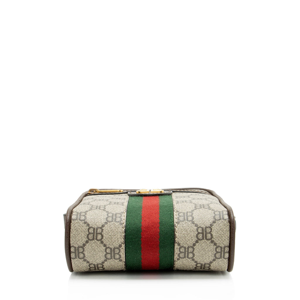Gucci x Balenciaga BB Supreme The Hacker Project Mini Zip Messenger