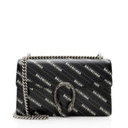 Gucci x Balenciaga Leather Dionysus The Hacker Project Small Shoulder Bag (SHF-qNmspE)