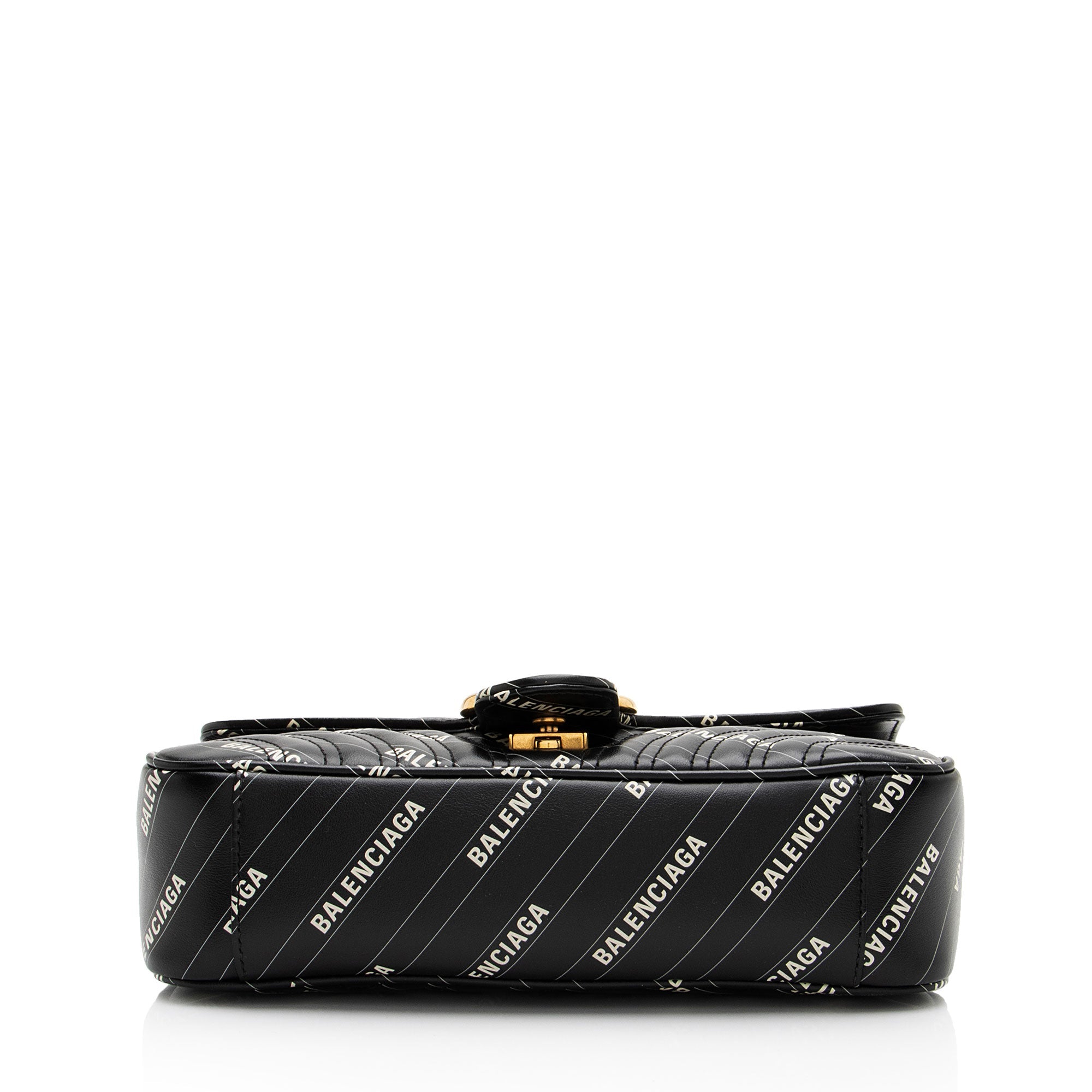 Gucci x Balenciaga Matelasse Leather GG Marmont The Hacker Project Medium Flap Bag