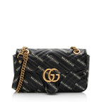 Gucci x Balenciaga Matelasse Leather GG Marmont The Hacker Project Medium Flap Bag