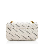 Gucci x Balenciaga Matelasse Leather GG Marmont The Hacker Project Small Bag (SHF-18429)
