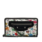 Gucci x Balenciaga The Hacker Project Neo Classic Flora Print Zip Around Wallet (SHG-mz0AfE)