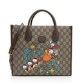 Gucci x Disney GG Supreme Donald Duck Medium Tote (SHF-2Aw3L3)