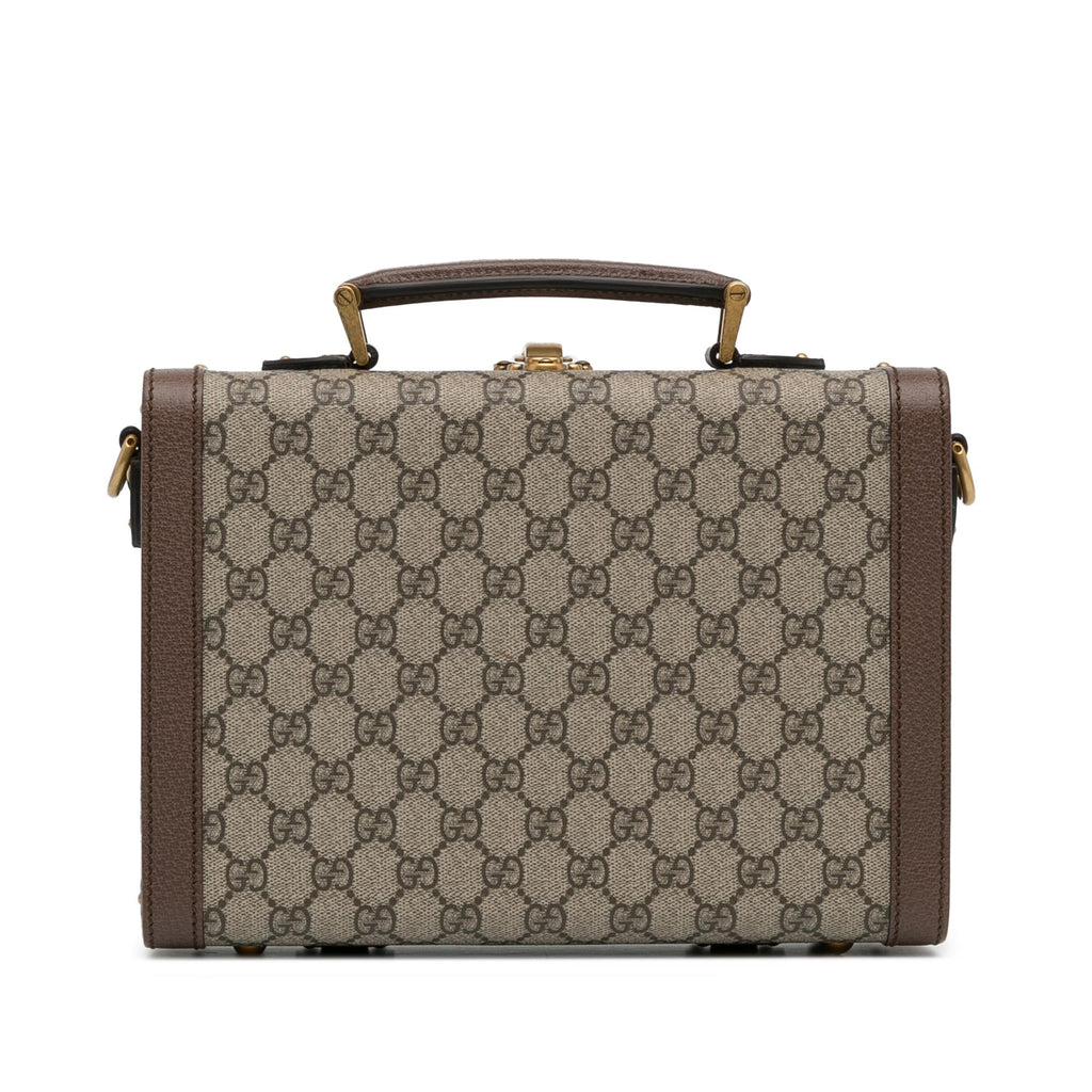 Gucci x Disney GG Supreme Donald Duck Savoy Vanity Case (SHG-fj3tml)