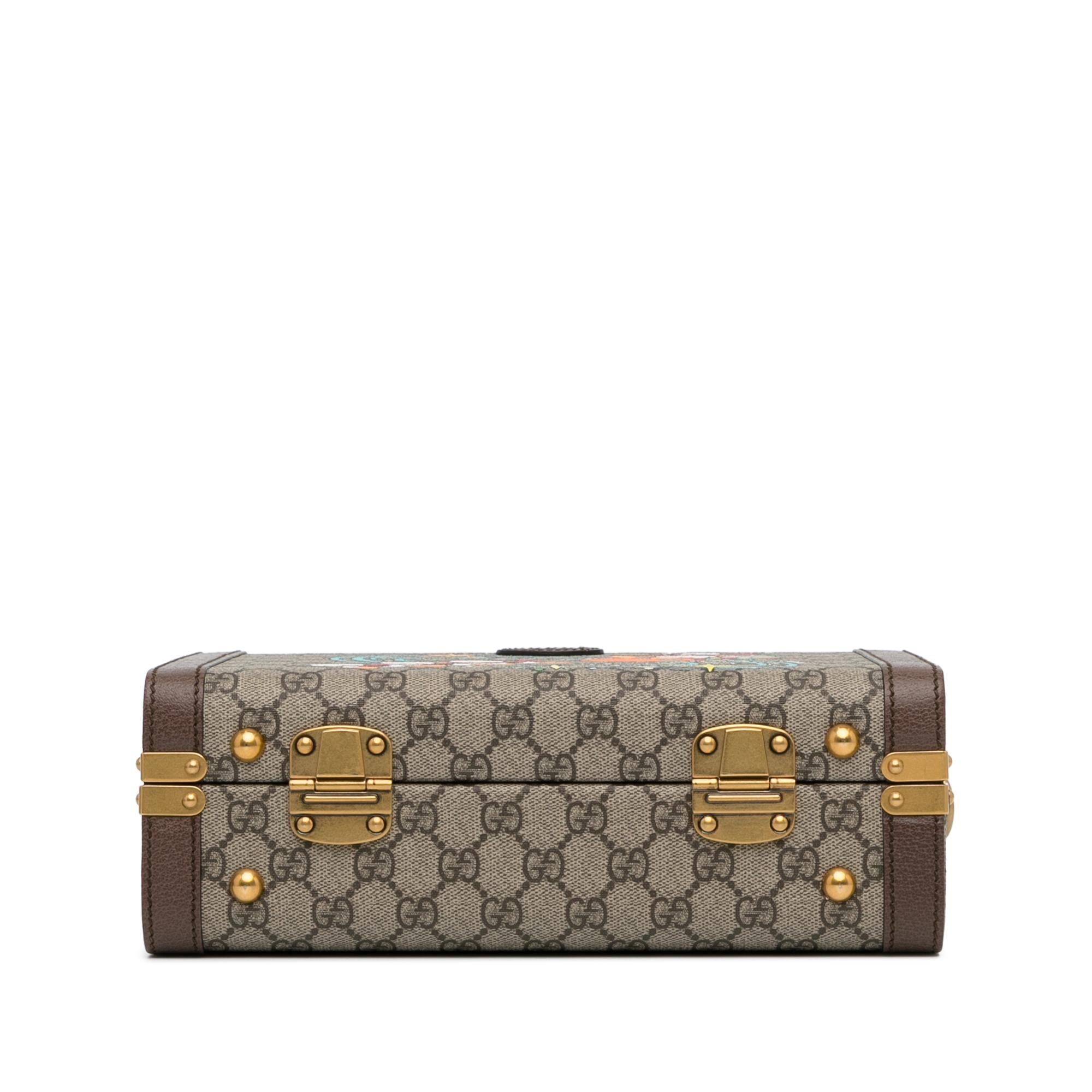 Gucci x Disney GG Supreme Donald Duck Savoy Vanity Case (SHG-fj3tml)