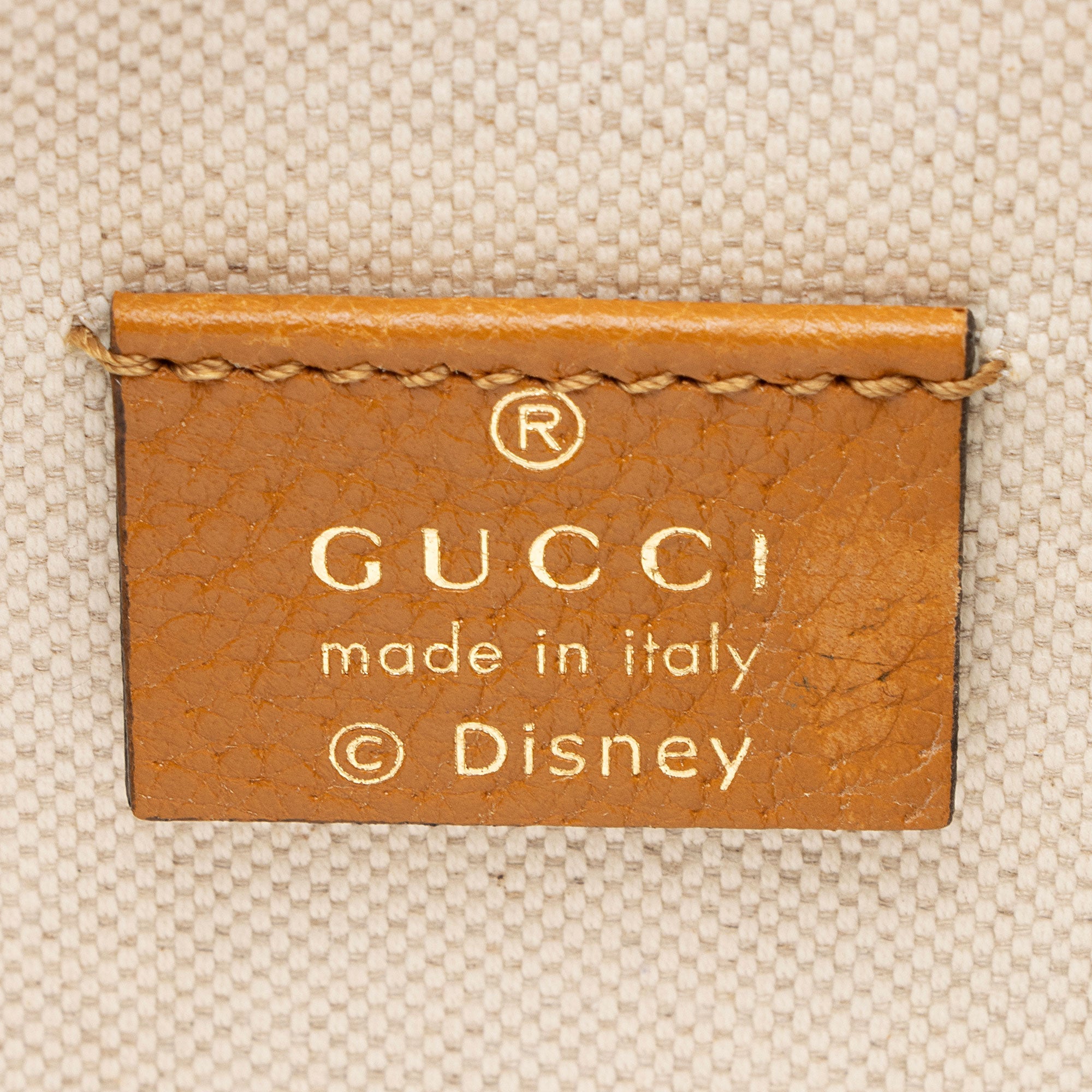 Gucci x Disney Micro GG Canvas Mickey Mouse Bucket Bag