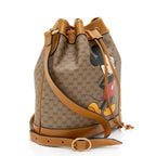 Gucci x Disney Micro GG Canvas Mickey Mouse Bucket Bag