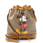 Gucci x Disney Micro GG Canvas Mickey Mouse Bucket Bag