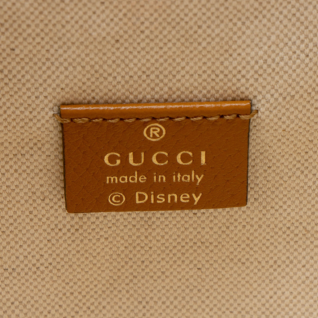 Gucci x Disney Micro GG Canvas Mickey Mouse Bucket Bag