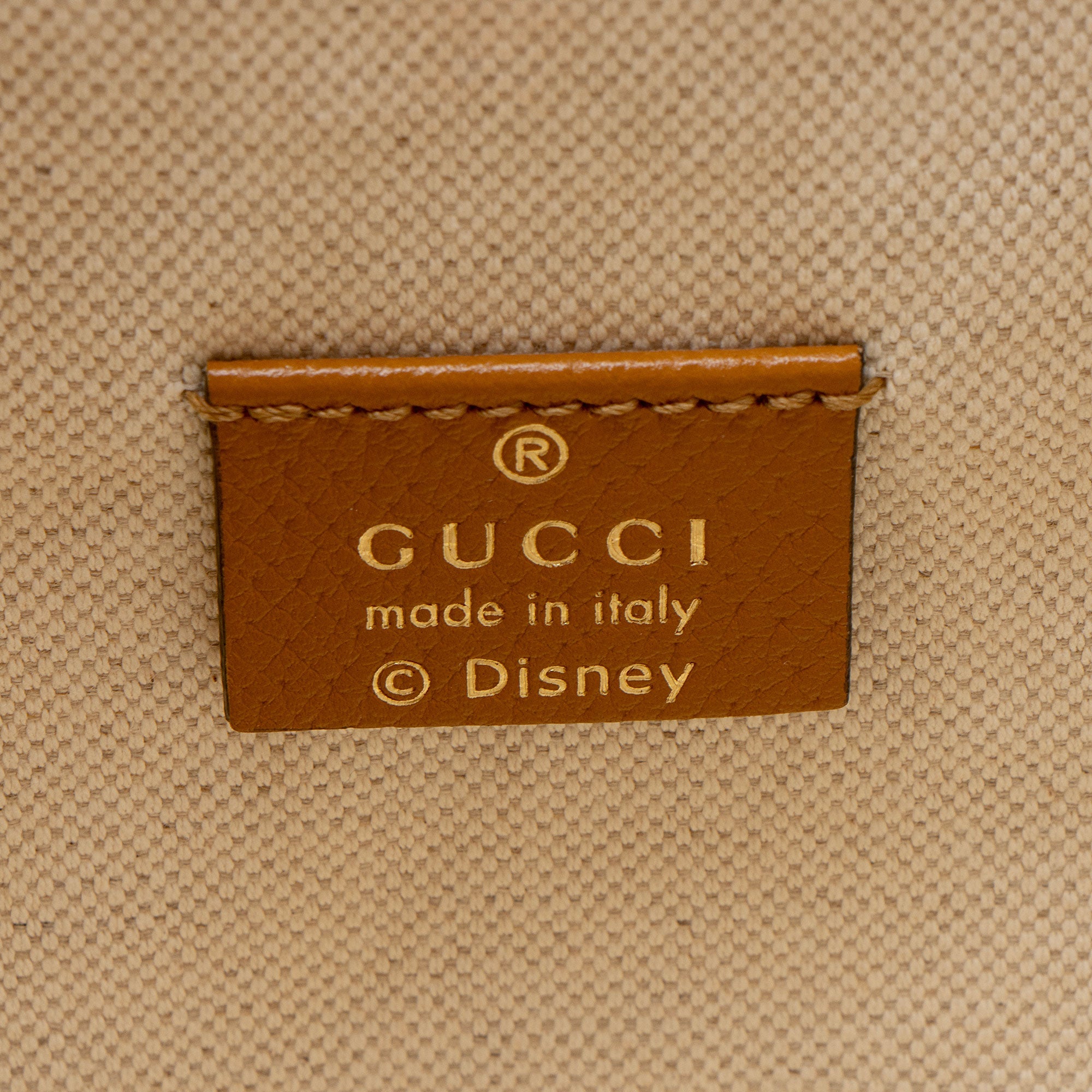 Gucci x Disney Micro GG Canvas Mickey Mouse Bucket Bag