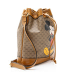 Gucci x Disney Micro GG Canvas Mickey Mouse Bucket Bag