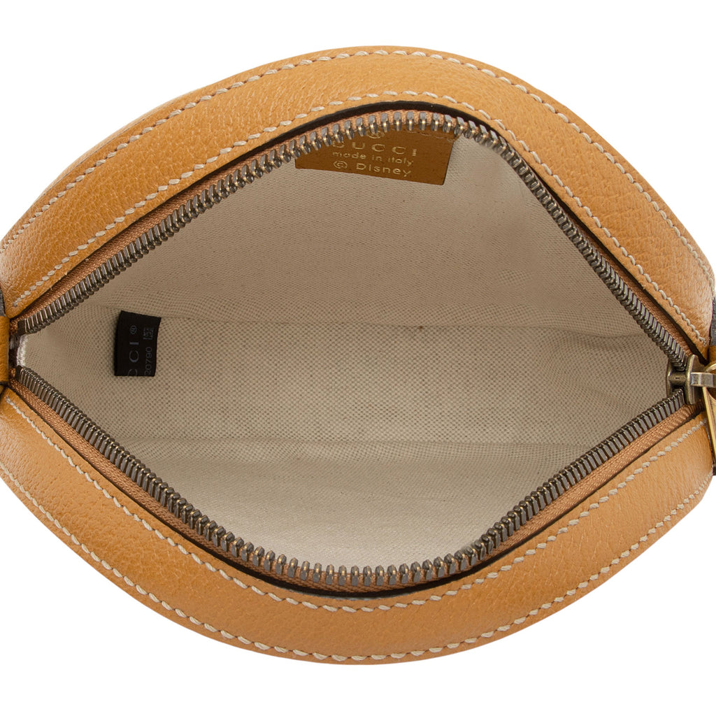 Gucci x Disney Micro GG Canvas Mickey Mouse Round Shoulder Bag (SHF-U62Lrn)