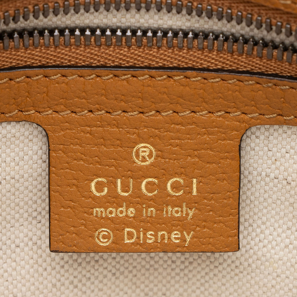 Gucci x Disney Micro GG Canvas Mickey Mouse Small Flap Shoulder Bag