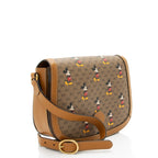 Gucci x Disney Micro GG Canvas Mickey Mouse Small Flap Shoulder Bag