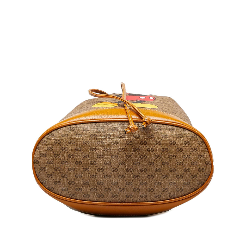 Gucci x Disney Small GG Supreme Bucket Bag (SHG-USm5CD)