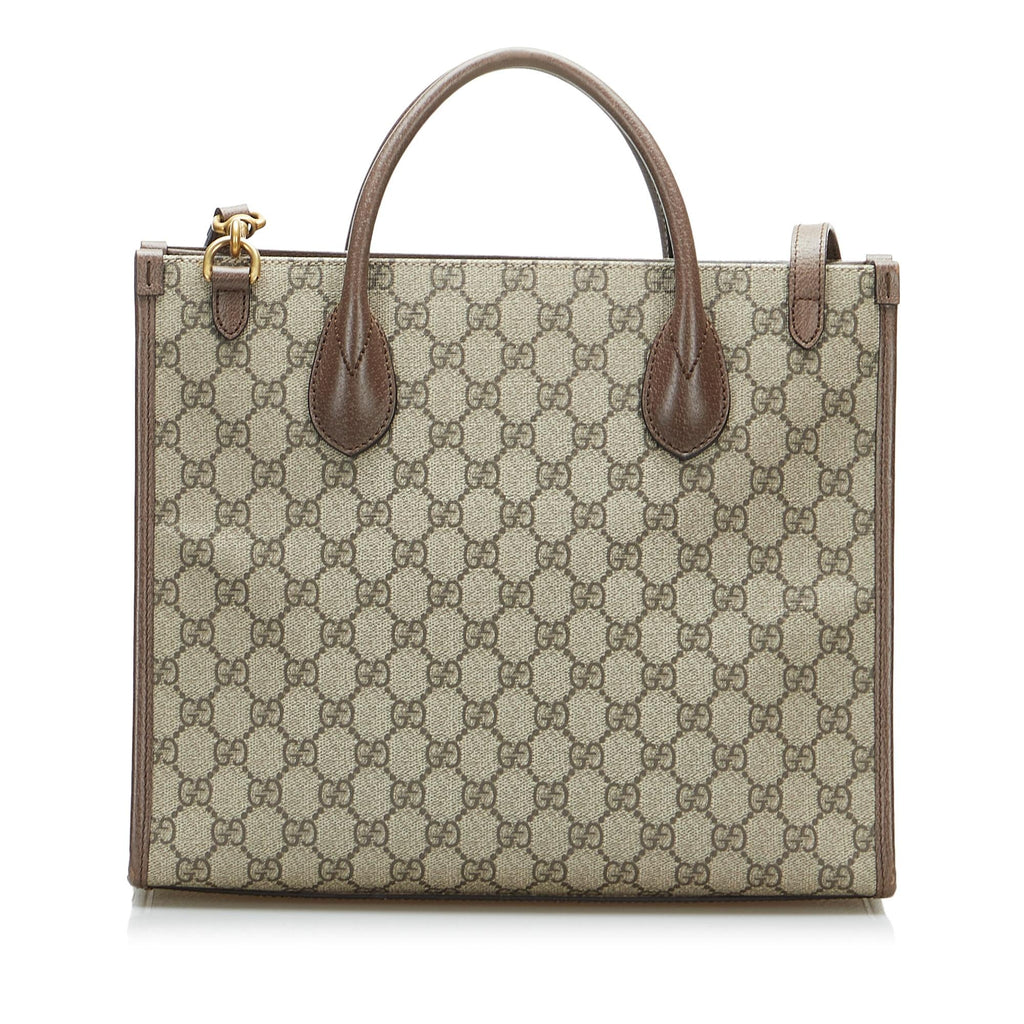 Gucci x Disney Small GG Supreme Donald Duck Satchel (SHG-18nIFQ)