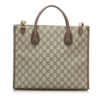 Gucci x Disney Small GG Supreme Donald Duck Satchel (SHG-18nIFQ)