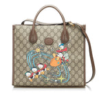 Gucci x Disney Small GG Supreme Donald Duck Satchel (SHG-18nIFQ)