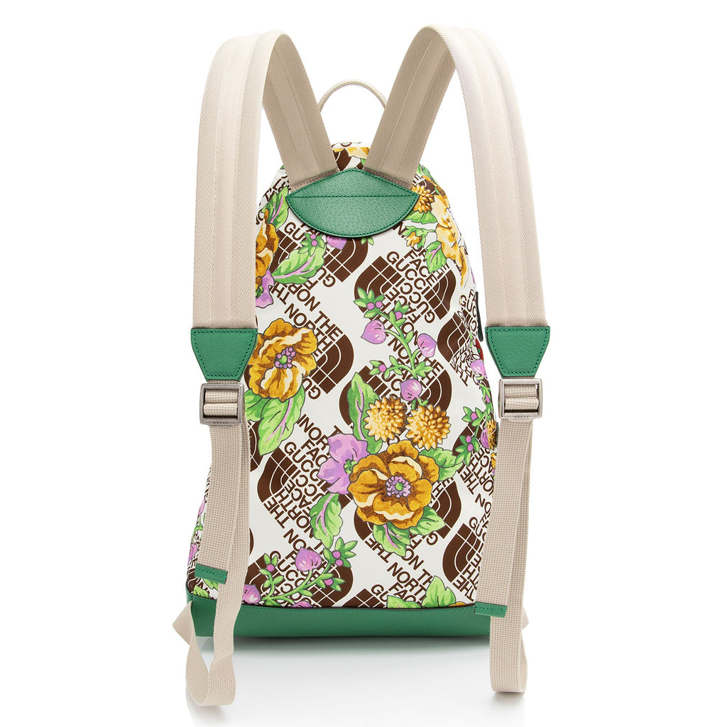 Gucci x North Face Econyl Floral Medium Backpack (SHF-n5hcsi)