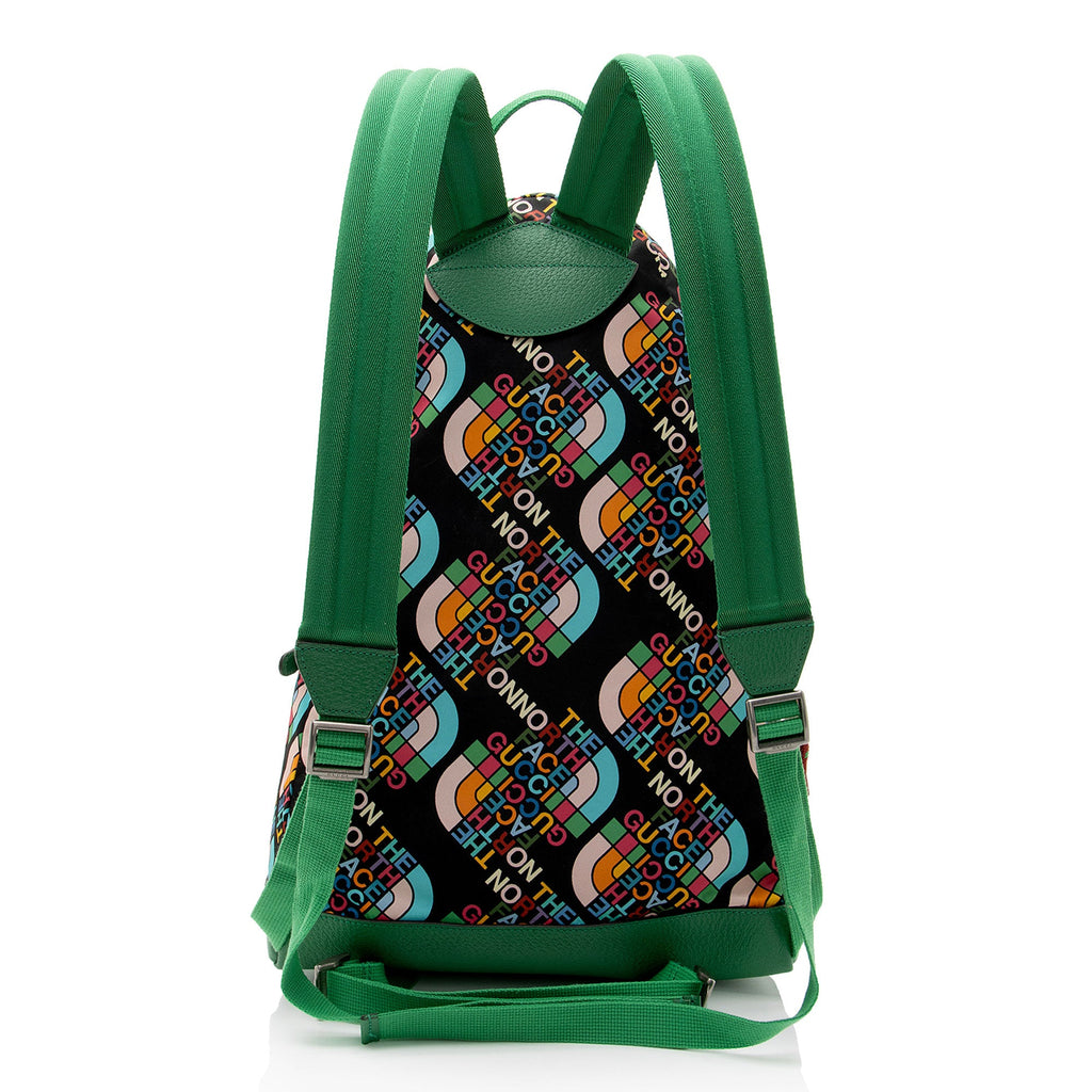 Gucci x North Face Econyl Logo Medium Backpack