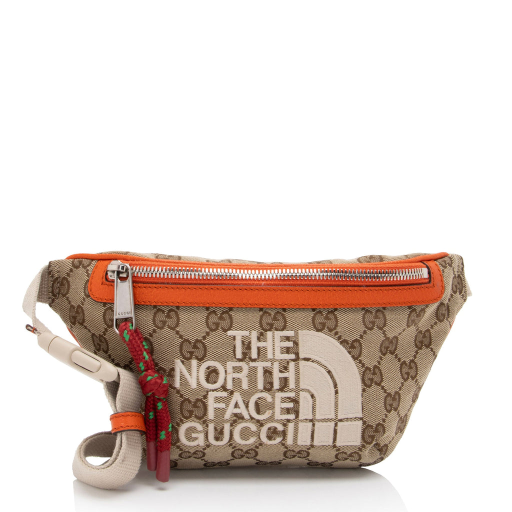 Gucci x North Face GG Canvas Belt Bag