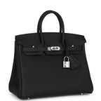 Hermes Birkin 25 Black Togo Palladium Hardware