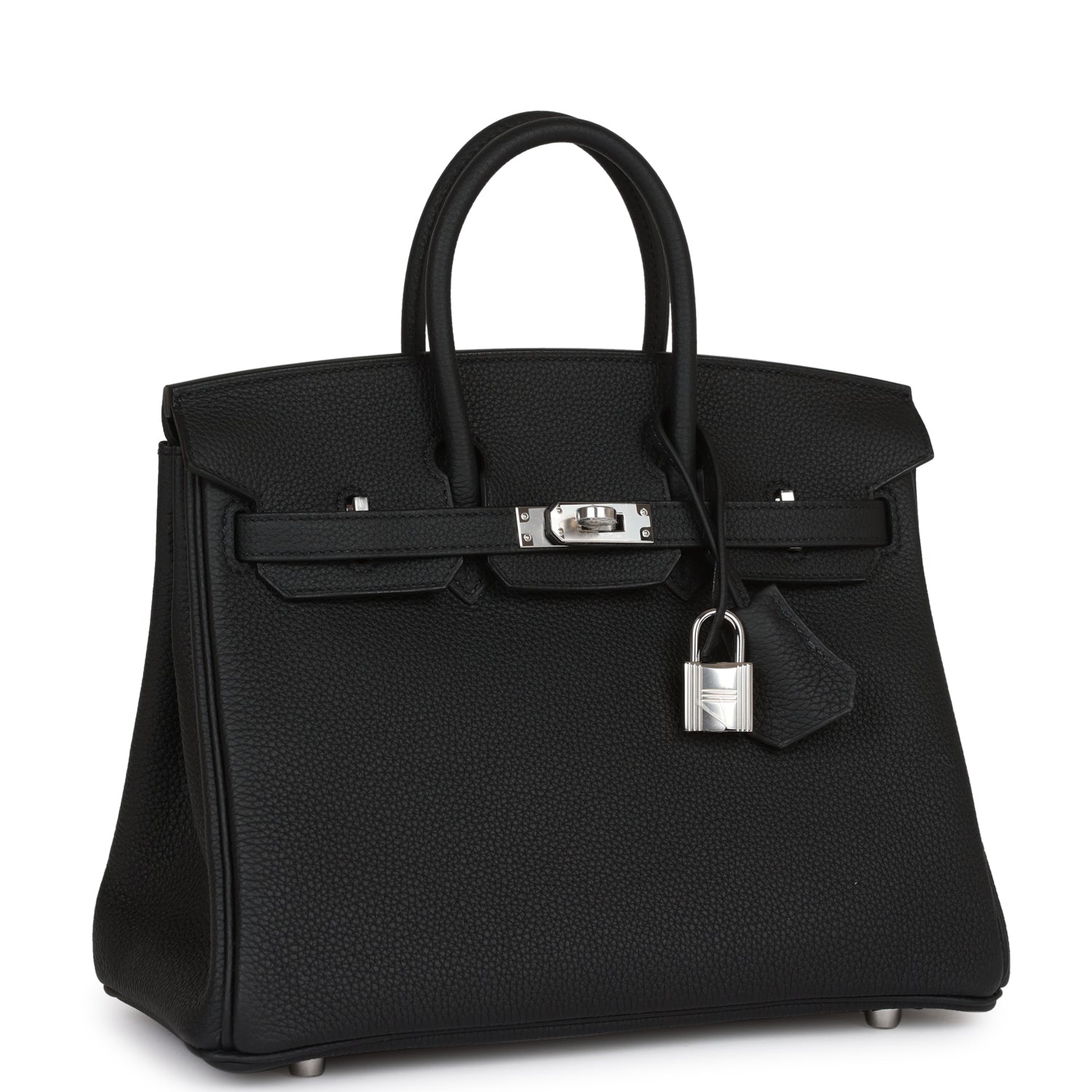 Hermes Birkin 25 Black Togo Palladium Hardware