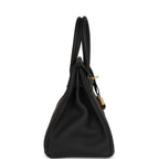 Hermes Birkin 30 Black Togo Gold Hardware