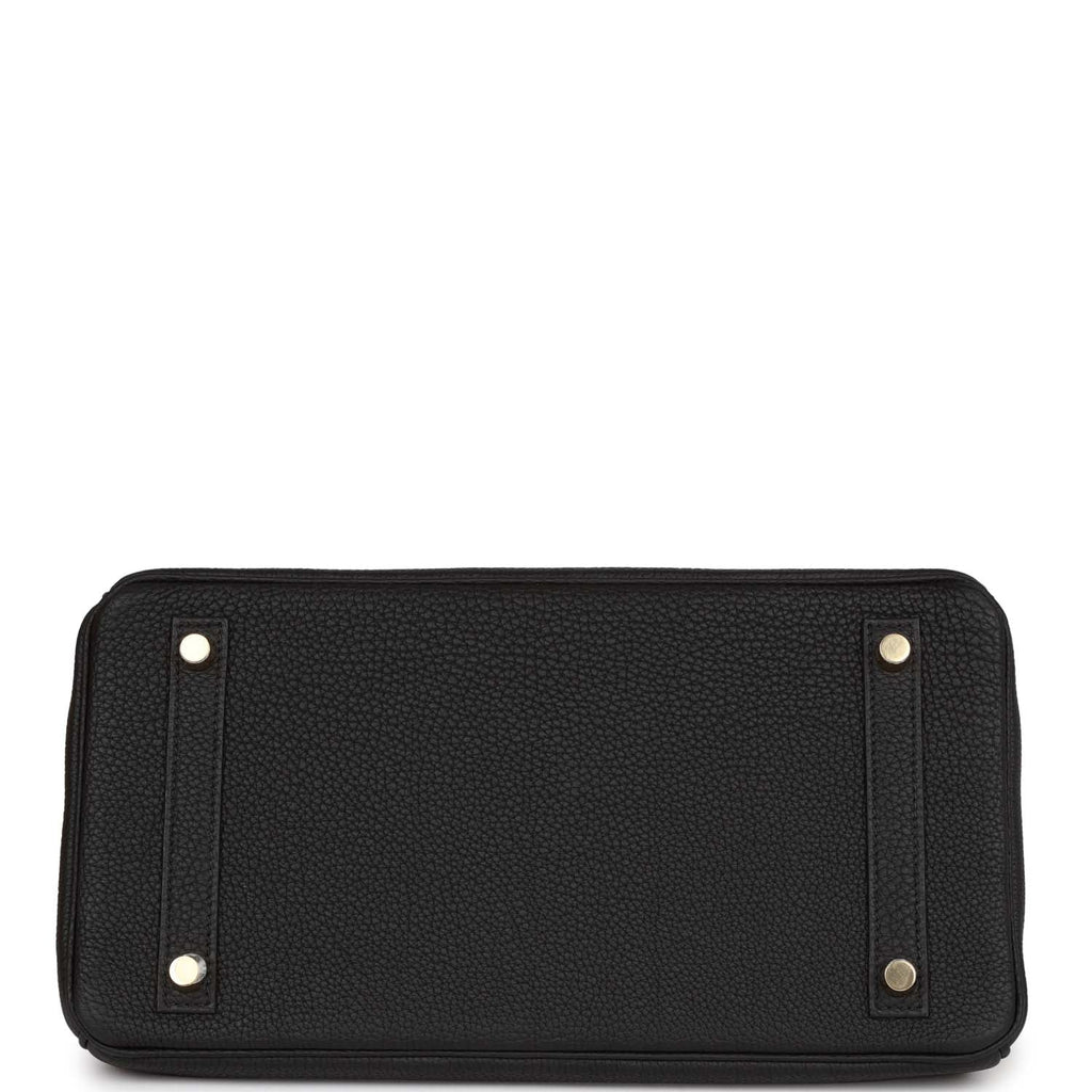 Hermes Birkin 30 Black Togo Gold Hardware
