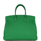 Hermes Birkin 35 Bambou Togo Gold Hardware