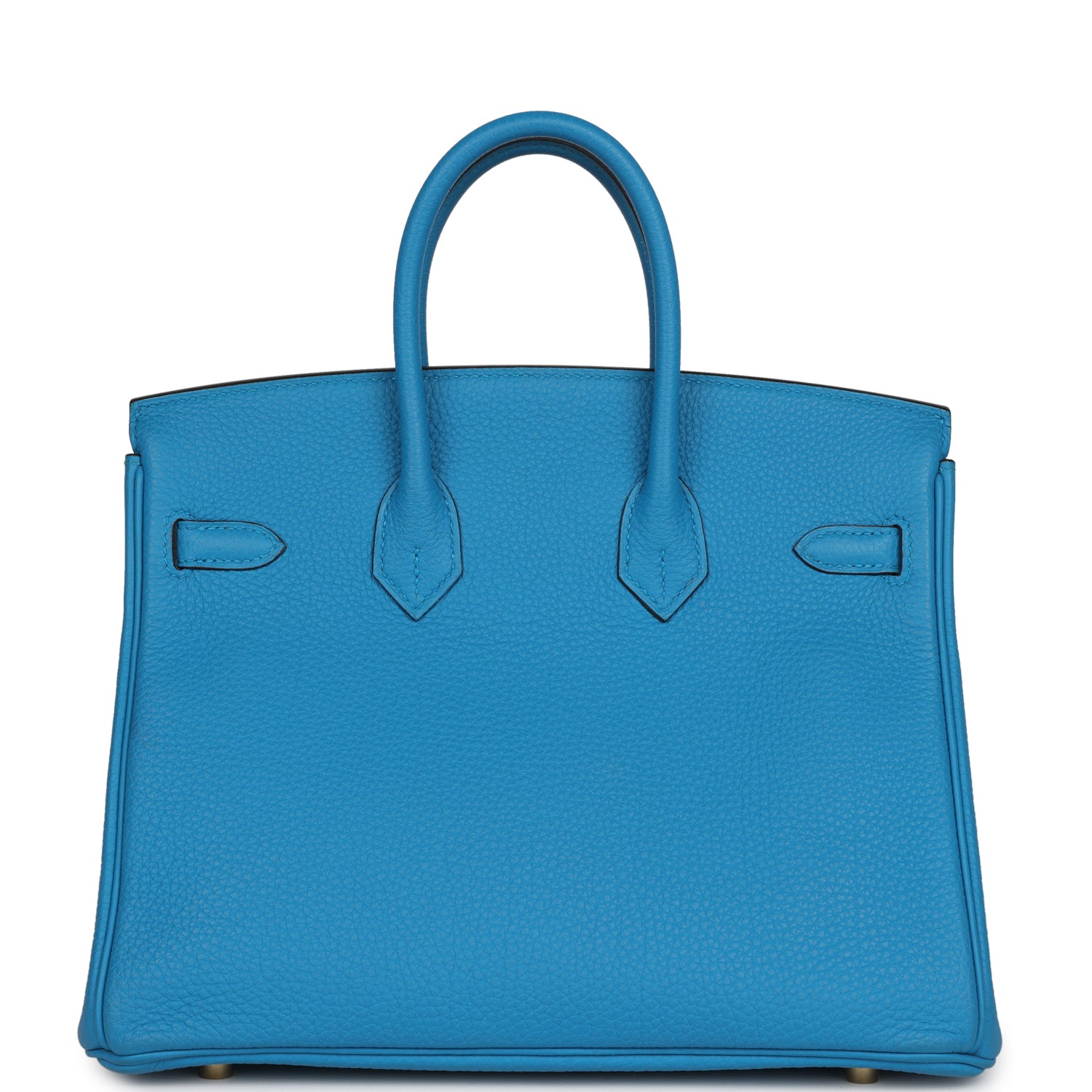 Hermes Birkin 25 Bleu Zanzibar Togo Gold Hardware