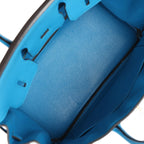 Hermes Birkin 25 Bleu Zanzibar Togo Gold Hardware