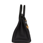 Hermes Birkin 25 Black Togo Gold Hardware