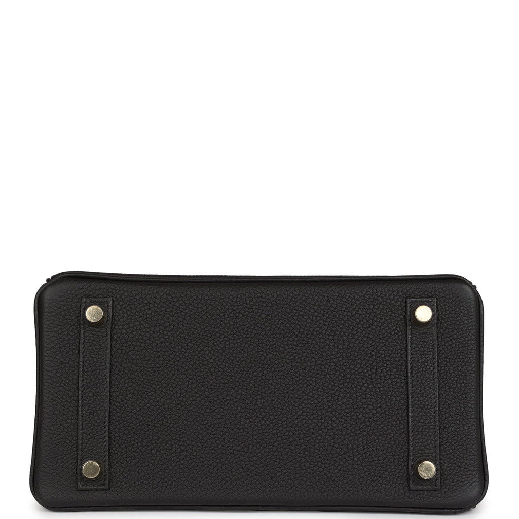 Hermes Birkin 25 Black Togo Gold Hardware