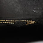 Hermes Birkin 25 Black Togo Gold Hardware