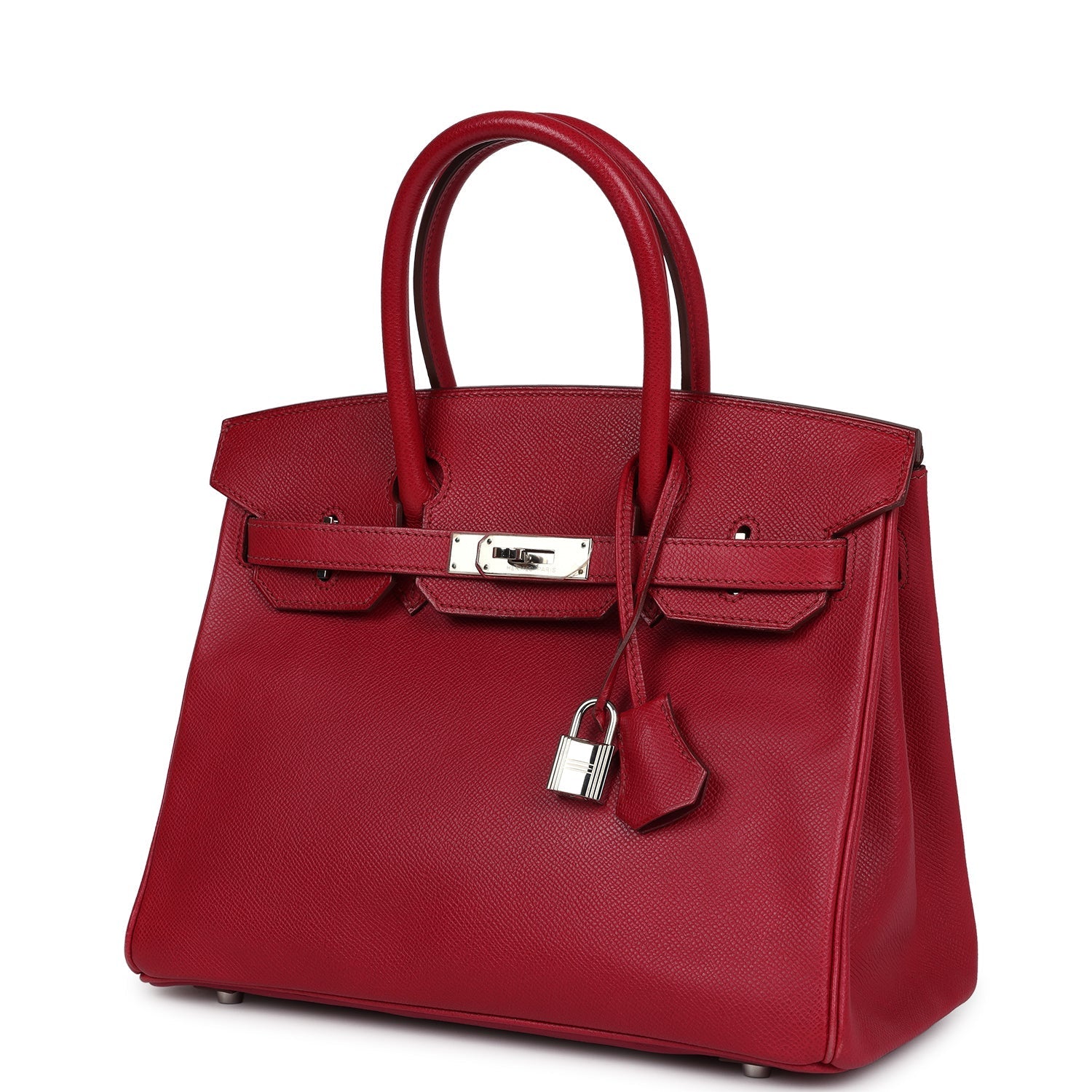 Hermes Birkin 30 Rubis Epsom Palladium Hardware