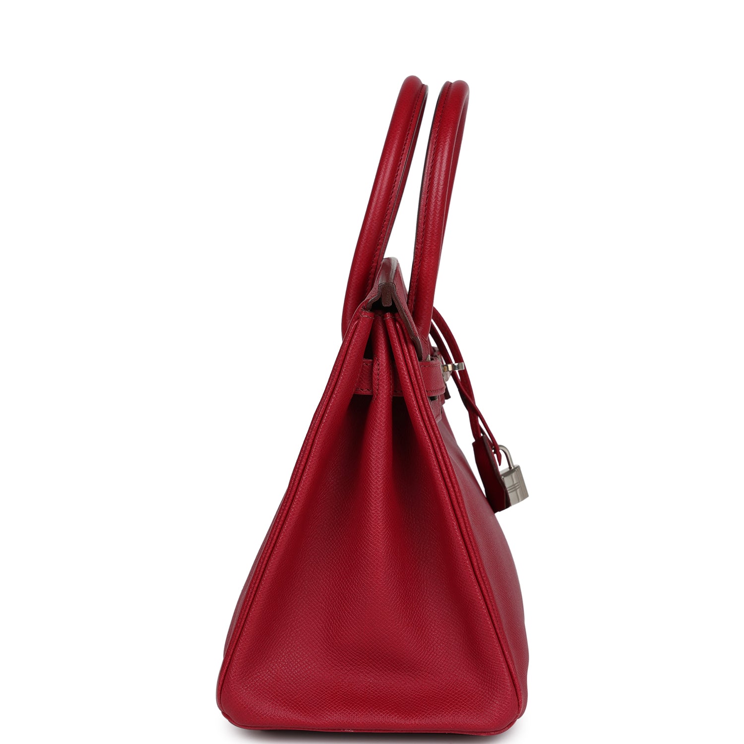 Hermes Birkin 30 Rubis Epsom Palladium Hardware